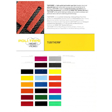 Charte de couleurs Poli-flex Tubitherm photo du produit default L