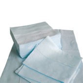 Blauwe reinigingsdoekjes (niet pluizend) product foto