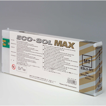 ECO SOL MAX Inkt - Metallic Silver - 220 ml product foto default L