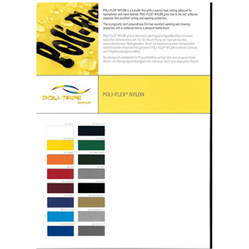 Kleurenkaart Poli-flex Nylon product foto default L
