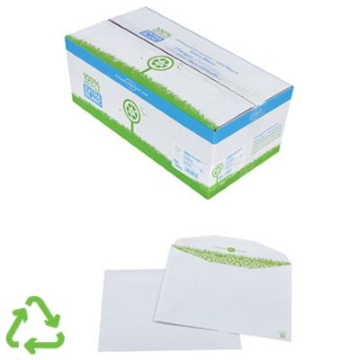 Enveloppes mécanisables 100% Recyclées product photo side L