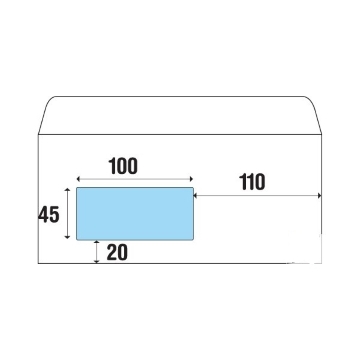 Enveloppes mécanisables La COURONNE product photo side L