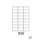 Boite de 100 planches de 24 étiquettes 70x37mm product photo