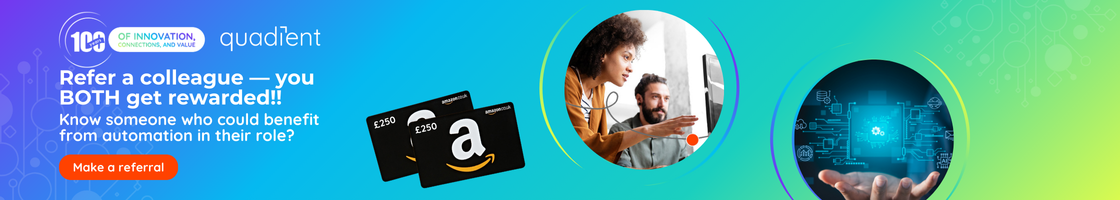 Banner quadient referral program