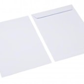 Quadient C4 Plain Press seal Envelopes 324x229mm White 90gsm product photo
