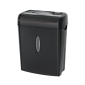 Q-Connect Q6CC2 CrosSq Cut Paper Shredder (Shreds up to 6 sheets of 75gsm paper) product photo