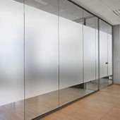 Etched Glass Silver Airflow - 122cm product foto