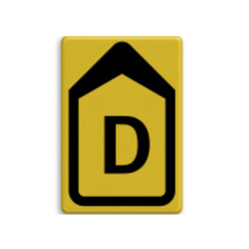 Road Sign Film Rem Black Glossy - 63cm product foto default L