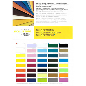 Kleurenkaart Poli-flex Premium product foto default L