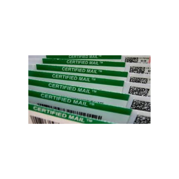 Certified Mail Forms