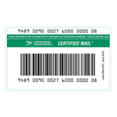 e-Cert Mail Labels 50 PK product photo